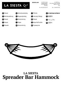 Manual La Siesta Spreader Bar Hammock