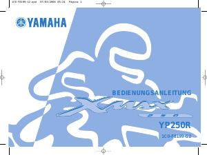 Bedienungsanleitung Yamaha X-max (2006) Roller