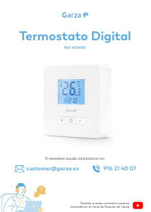 Manuales de uso para Garza Termostatos