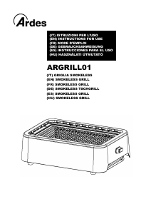 Manuale Ardes ARGRILL01 Barbecue