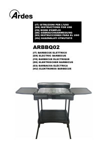 Manual de uso Ardes ARBBQ02 Barbacoa