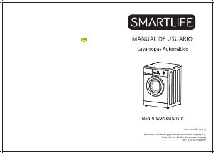 Manual de uso Smartlife SL-WMFL701D Lavadora