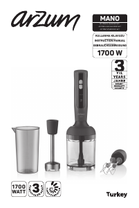 Manual Arzum AR 1092 Mano Hand Blender