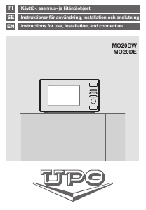 Manual UPO MO20DE Microwave