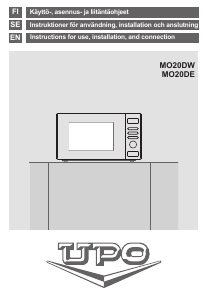 Manual UPO MO20DW Microwave