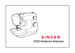 Kullanım kılavuzu Singer 3333 Dikiş makinesi