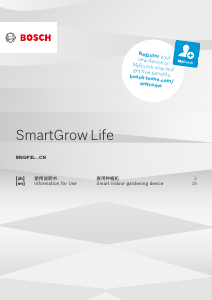 Handleiding Bosch MSGP3LCN SmartGrow Life Kweeklamp