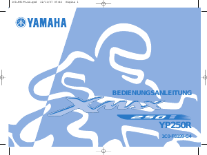 Bedienungsanleitung Yamaha X-max (2008) Roller