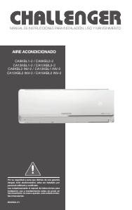 Manual de uso Challenger CA 12KBL2-2 Aire acondicionado