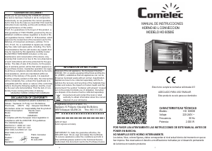 Manual Comelec HO6050IE Forno