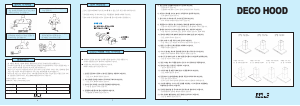 사용 설명서 하츠 DSM-60S 쿠커 후드