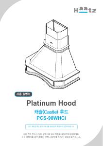 사용 설명서 하츠 PCS-90WHCI 쿠커 후드