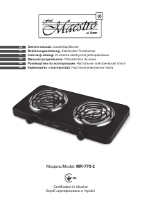 Manual Maestro MR-770-2 Hob