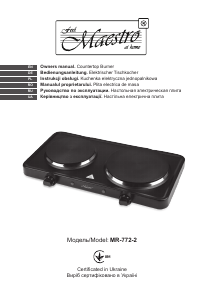 Manual Maestro MR-772-2 Hob