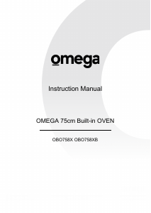 Handleiding Omega OBO758XB Oven