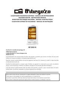 Manual de uso Orbegozo BP 0303 B Calefactor
