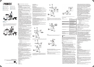 Manuale Princess 221054 Robot da cucina