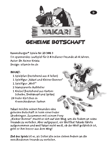 Manuale Ravensburger Yakari - Geheime Botschaft