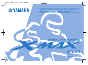 Bedienungsanleitung Yamaha X-max 125 (2010) Roller