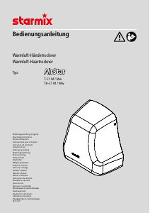 Bedienungsanleitung Starmix T-C1 M AirStar Händetrockner