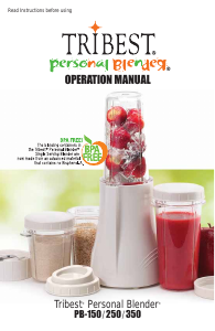 Manual Tribest PB-250 Blender