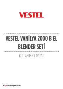 Kullanım kılavuzu Vestel 2000 B EL El blenderi