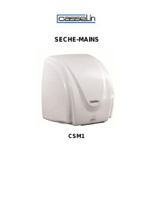 Manual Casselin CSM1 Hand Dryer