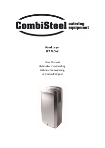 Manual CombiSteel Jet Flow Hand Dryer