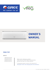 Handleiding Gree 3VIR09HP230V1AH Airconditioner