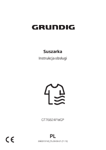 Instrukcja Grundig GT76824FWGP Suszarka