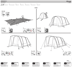 Manual Outwell Ashwood 5 Tent