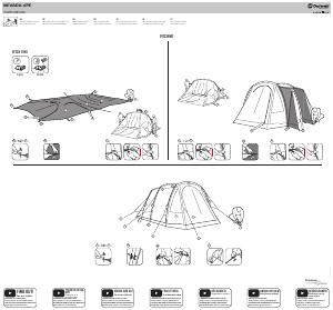 Handleiding Outwell Nevada 4PE Tent