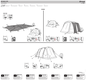 Manual Outwell Nevada 5PE Tent