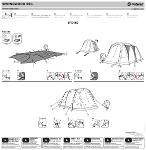 Handleiding Outwell Springwood 5SG Tent