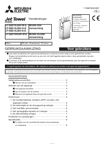 Handleiding Mitsubishi JT-SB126JSH-W-E Handendroger