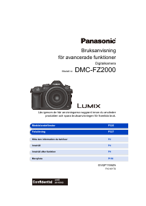 Bruksanvisning Panasonic DMC-FZ2000 Lumix Digitalkamera