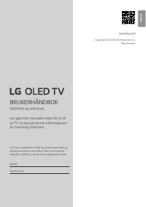 Bruksanvisning LG OLED97G29LA OLED-TV