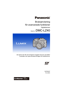 Bruksanvisning Panasonic DMC-LZ40 Lumix Digitalkamera
