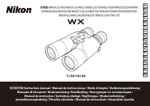 Manuale Nikon WX 10x50 Binocolo