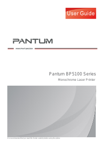 Handleiding Pantum BP5100DN Printer