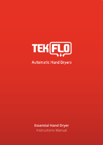 Manual Tekflo Essential Hand Dryer