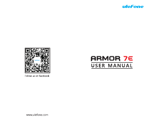 Manuale Ulefone Armor 7E Telefono cellulare