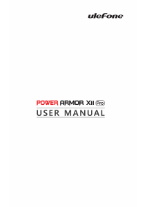 Manual Ulefone Armor X11 Pro Mobile Phone