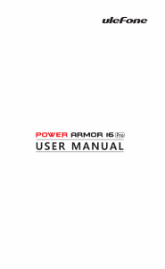 Manuale Ulefone Power Armor 16 Pro Telefono cellulare