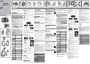 説明書 ニコン Nikkor Z 14-24mm f/2.8 S カメラレンズ