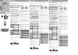 Mode d’emploi Nikon Nikkor Z 24-50mm f/4-6.3 Objectif