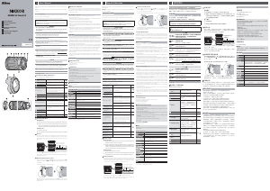 Mode d’emploi Nikon Nikkor Z 24-70mm f/4 S Objectif