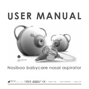 Manual Nosiboo V03 Nasal Aspirator