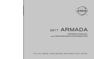 Manual Nissan Armada (2017)