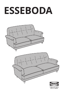 Brugsanvisning IKEA ESSEBODA Sofa